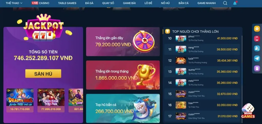 Ưu đãi độc quyền quay nổ hũ win club